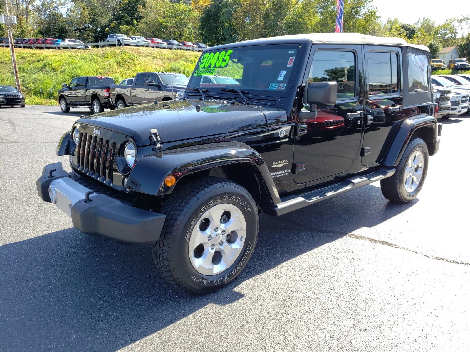 Certified Pre-Owned 2015 Jeep Wrangler Unlimited Sahara Convertible in ...